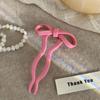 Multicolor Acetic Acid Bow Hair Stick Chinese Style Pan Hair Fork Cute U-shaped Hairpin  Ladies