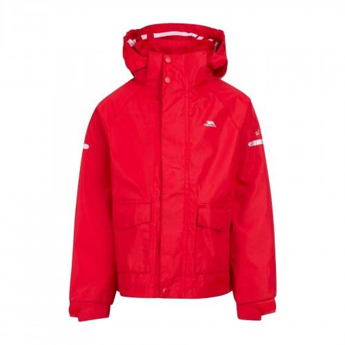 Trespass Childrens/Kids Detachable Hood Waterproof Jacket