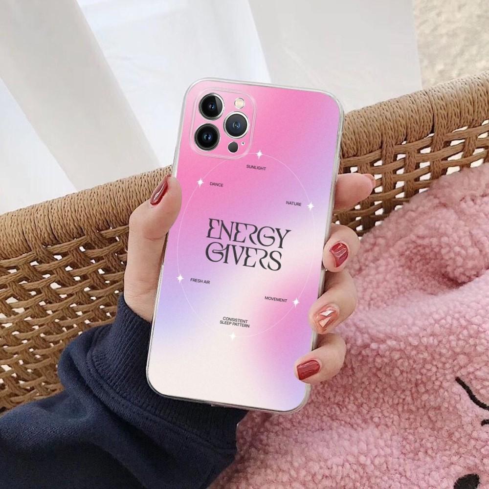 Чехол для телефона 'Аура Цитаты' для iPhone 15 14 11 12 13 Mini Pro XS Max Чехол 6 7 8 Plus X XR SE 2020 Funda Shell