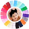 1 Piece Soft Baby Headband Elastic Knot Turban Nylon Headbands for Girls Head Wrap Newborn Bow Hairband Toddler Hair Accessories