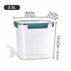 With Spigot Cold Water Kettle Plastic Water Container Portable Drink Dispenser  Kitchen