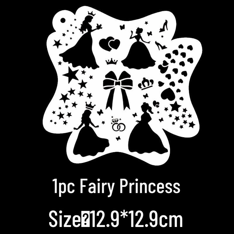 Кружевной трафарет для боди-арта