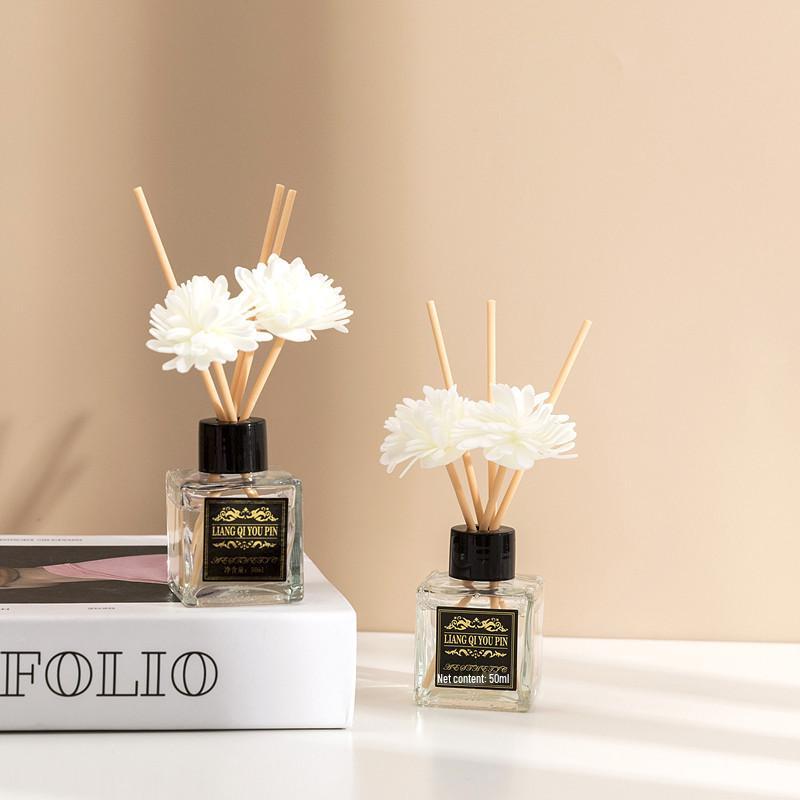 Ароматерапевтический безпламенный диффузор: Долговечный освежитель воздуха для дома и ванной комнаты