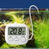 Aquarium Thermometer Magnetic Fish Tank Multi Use LCD Display