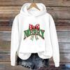 Women's Sweatshirt Sports Christmas Print Pullover Sweatshirt Hoodie Long Sleeve Top Casual Sweatshirt