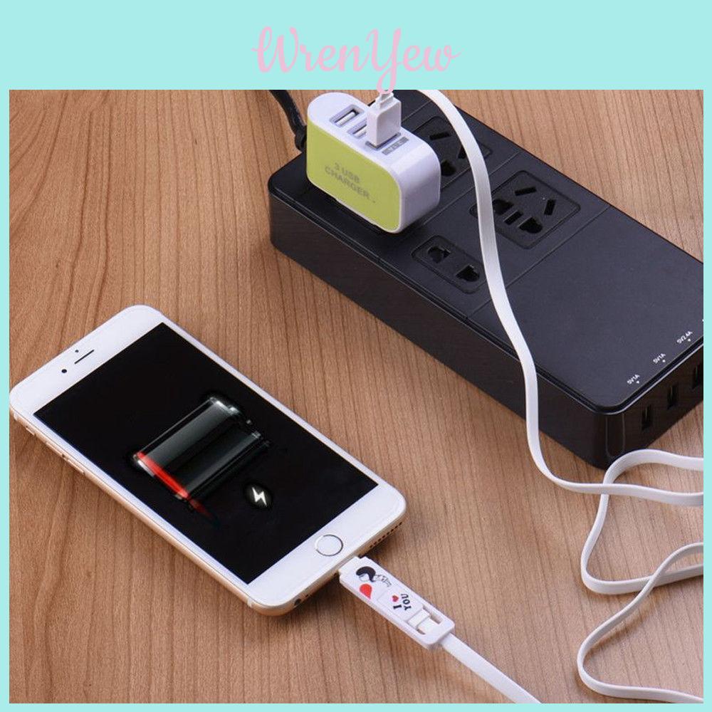 Универсальное зарядное устройство Candy с 3 USB и светодиодной подсветкой для устройств Apple, удобное для путешествий
