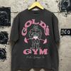 Графическая унисекс футболка GOLD'S Gym S-5XL Унисекс футболка