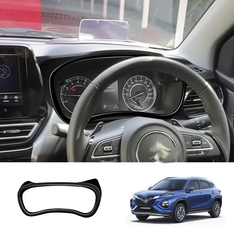 Правый руль Для Suzuki Fronx WDB3S WEB3S 2025 2026 ABS Углеродное волокно Панель приборов Автомобильный приборная панель Накладка Декоративная наклейка Авто стайлинг