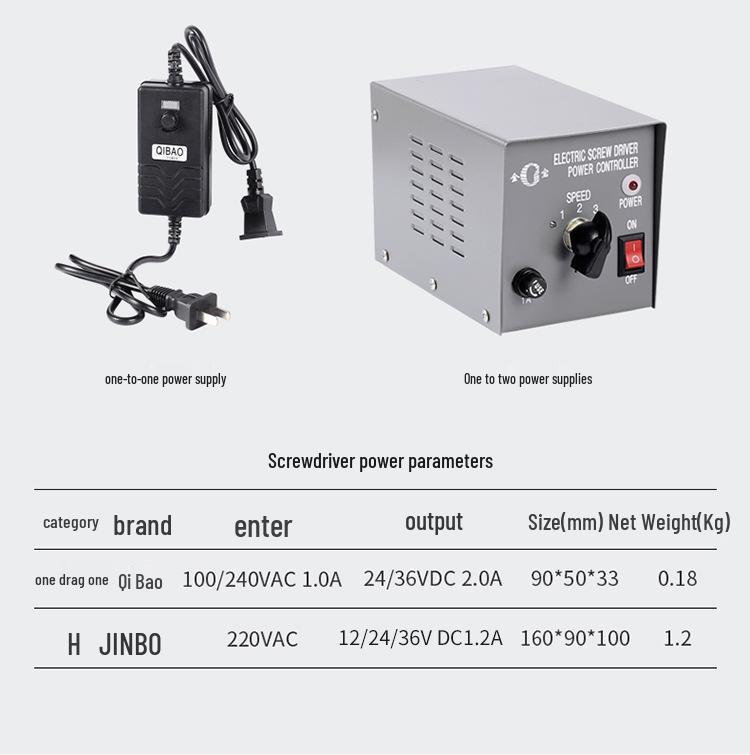 Набор электрических отверток Qibao Seiko 3C с регулируемым крутящим моментом и скоростью