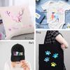 Clouds Watercolor Tie Dye HTV Iron on Tshirt Heat Transfer Vinyl Make Sign Pattern cut Film for Garment Bag Hat Fabric DIY
