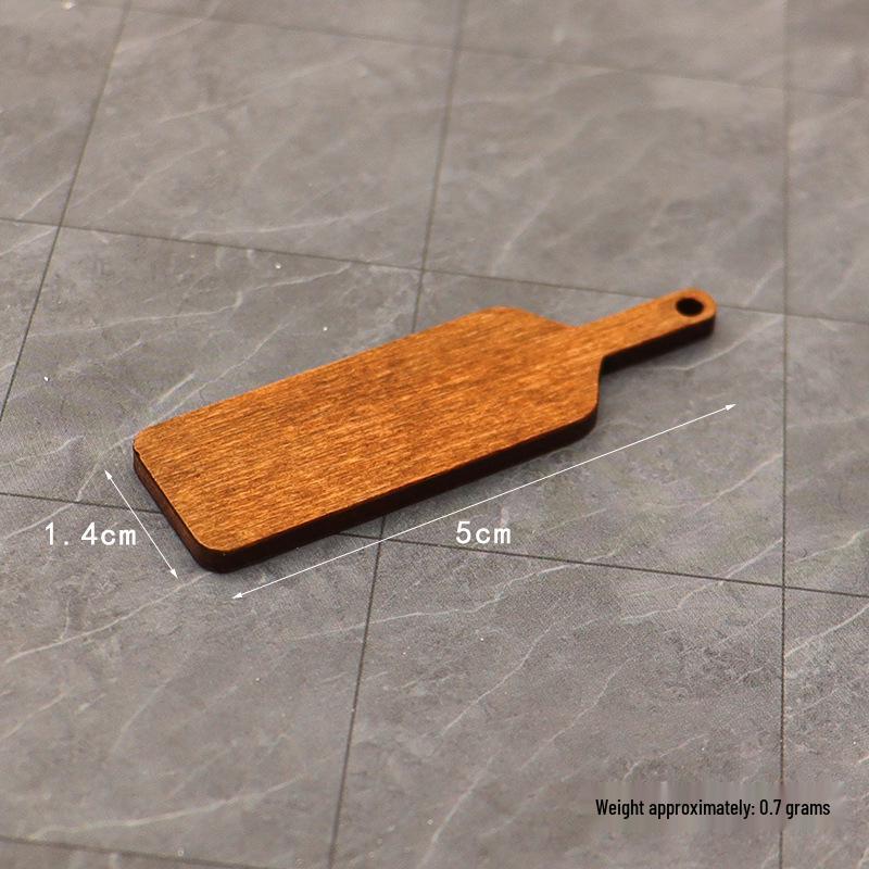 Кукольный домик Миниатюрная 3D Кухонная сцена с едой, посудой и плитой