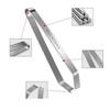 Tweezers Fish Thorn Pig Hair Removal Tools Stainless Steel Pliers Flat Mouth Diagonal Kitchen Food Tools Seafood Clip Tools