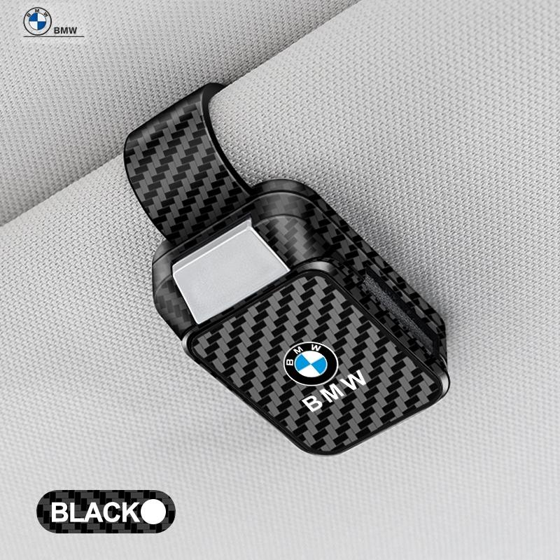 Car Carbon Fibre Sun Visor Glasses Clip Sunglasses Bracket For BMW 50th Anniversary 1 3 5 7 series E83 F16 E70 BMW M M3 M5 GX9