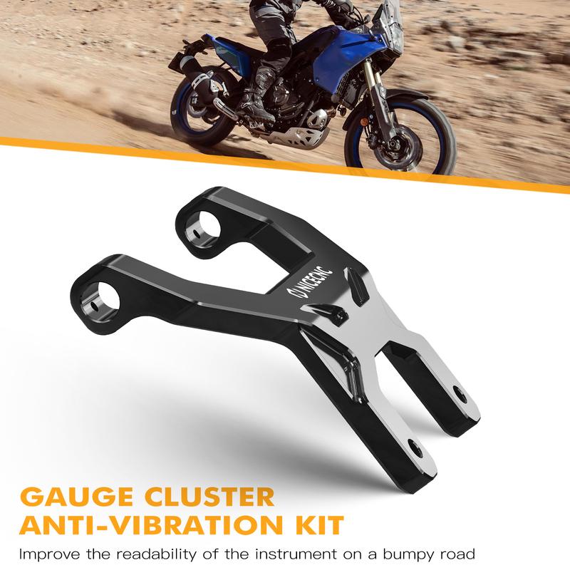 For Yamaha Tenere 700 Dash Gauge Stabilizer Dash Anti-Vibration Bracket for Yamaha Tenere700 XTZ700 2019 2020 2021 2022 2023