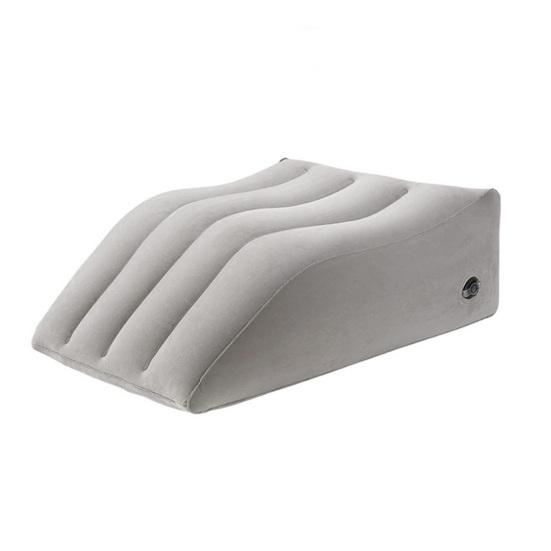 Inflatable Leg Elevation Pillow Portable Easy Inflation Flocking Pillow Ergonomic Design Multifunctional Pillow Circulation Pain Recovery Improved