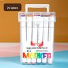 Многоразовые маркеры с двумя наконечниками для детей - Цветные ручки на масляной основе для искусства и рисования