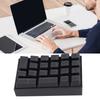 Numeric 21 keys mini wired keyboard numeric stepped keycap backlit mechanical numeric keypad numeric keypad USB type C interface keypad, keypad, (red