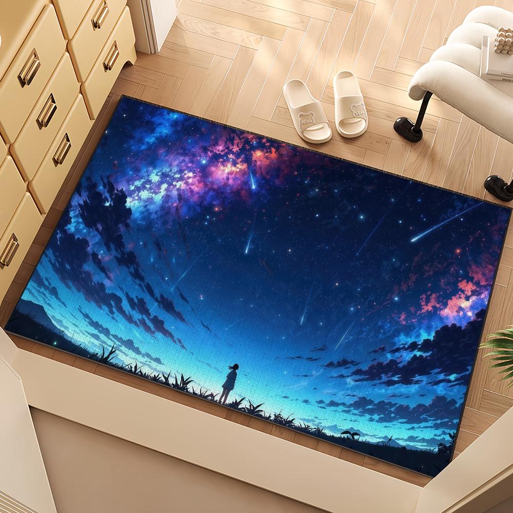 Аниме G-Girl Sky Milky Маленький ковер Прикроватный Кухня Ванная Гостиная Дом Дом Спальня Напольный коврик Придверный коврик Ковер Украшение