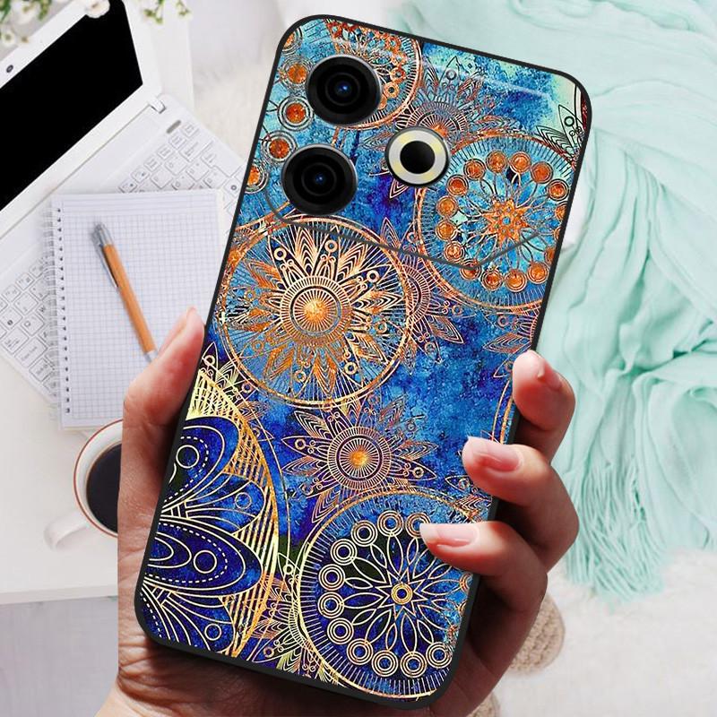 Для чехла Tecno Pova 6 Neo Pova6 Neo Роскошный телефон Силиконовая задняя крышка Для чехлов Tecno Pova 6 Neo Pova 6Neo Защитная оболочка Capas