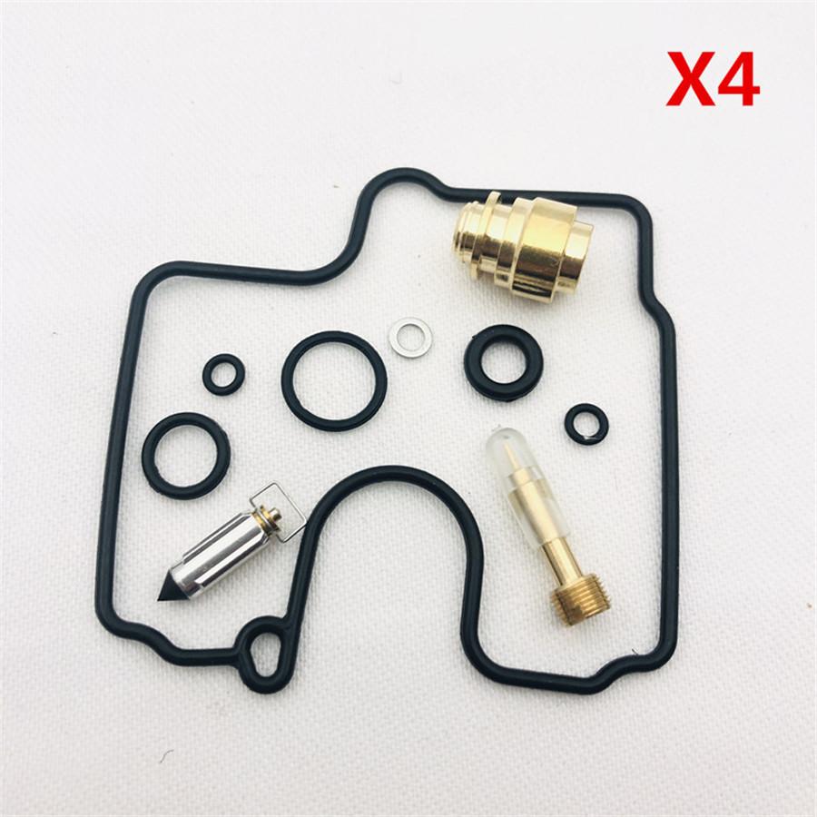 4 Sets Carburetor Repair Rebuild Kit For Suzuki Intruder 1500 VL1500 1998-2004