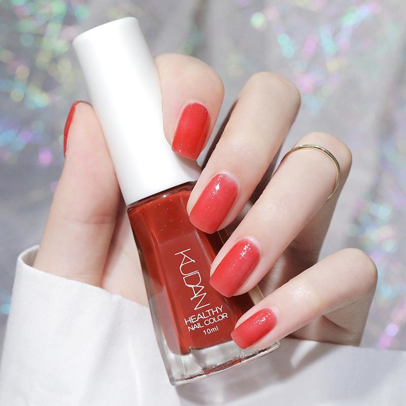 Не требующий сушки лак для ногтей на водной основе, снимающийся пленкой, Здоровый уход за ногтями, Блестящий, Сказочный лак для светлой кожи