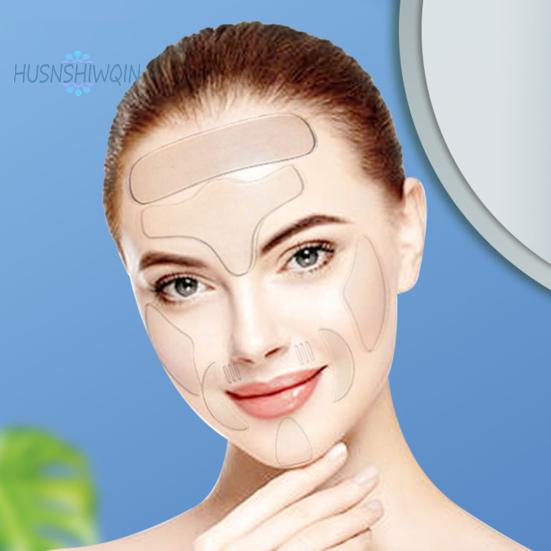 16 шт./компл., силиконовые пластыри против морщин, укрепляющие кожу на ночь, силиконовые наклейки для уменьшения морщин, женские поставки