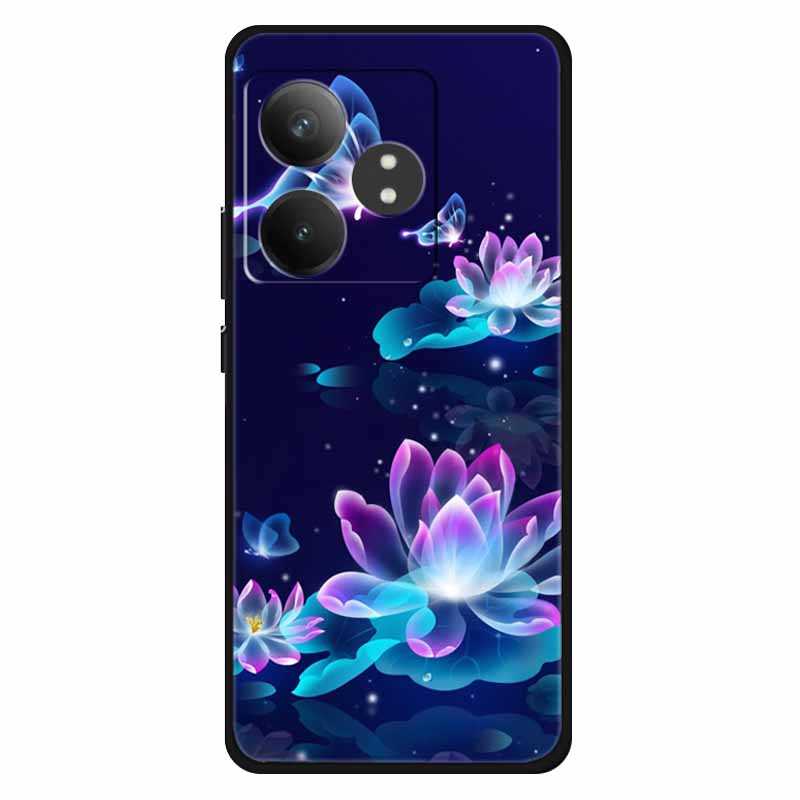 Чехол Для Realme GT 6T / GT 6 Чехлы Силиконовый Планета Расписной ТПУ Мягкая Задняя Крышка Телефона Для RMX3853 Защитный Чехол RMX3851 GT 6