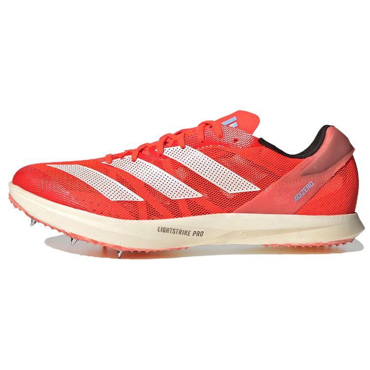adidas Adizero Avanti Удобные Легкие Нескользящие Прочные Низкие Кроссовки Унисекс Белый Красный HQ3778