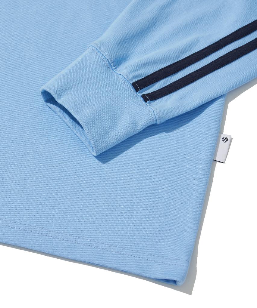 URBANDTYPE Football Jersey Long Sleeve_Sky Blue