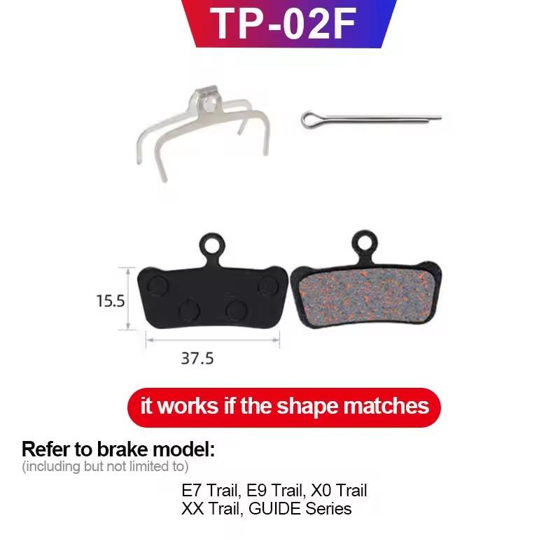 Колодки гидравлических дисковых тормозов для горного велосипеда для b01s SHIMANO SRAM AVID HAYES Magura ZOOM Велосипедные запчасти Полуметаллические тормозные колодки