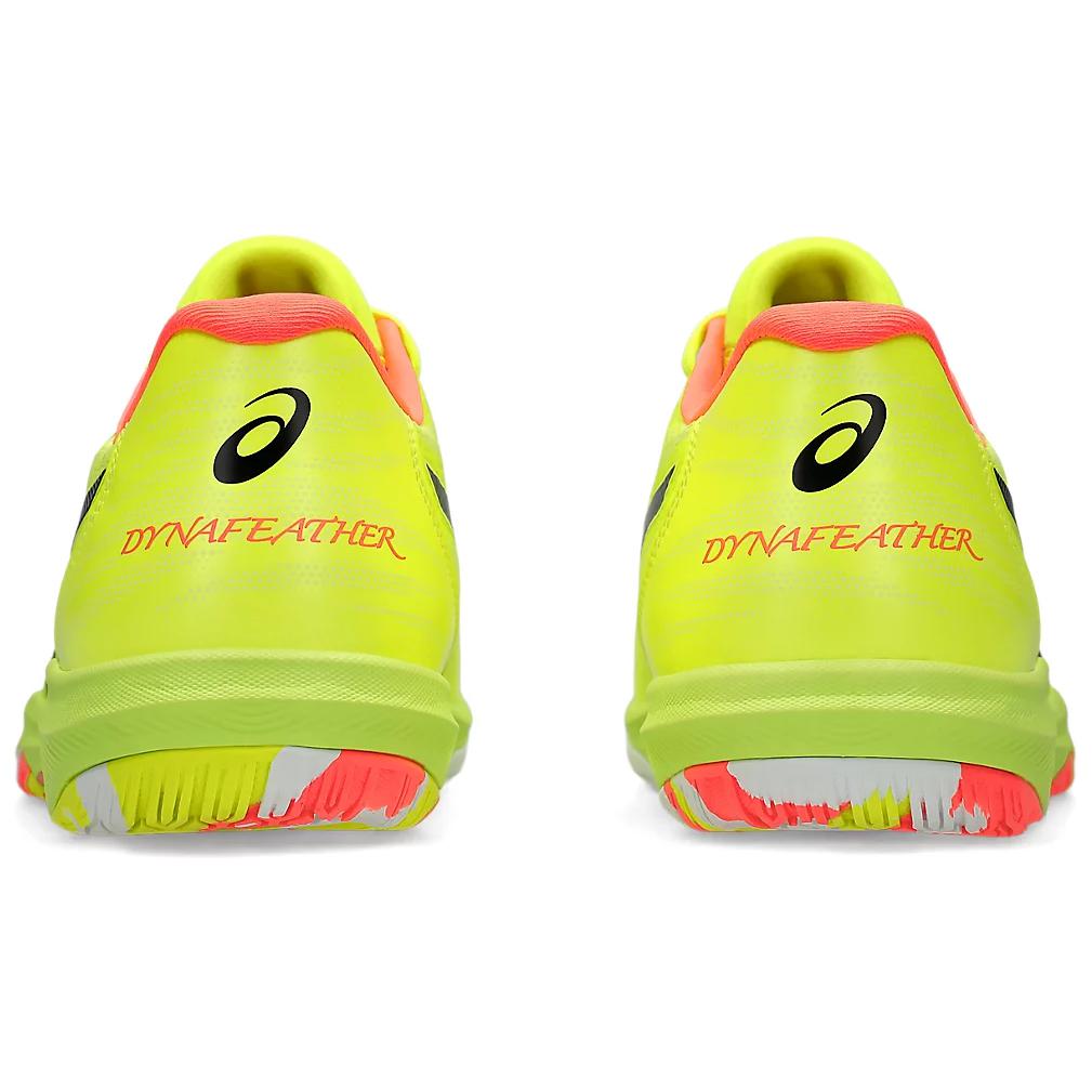 Asics Dynafeather Paris Кроссовки для тренировок с низким верхом Унисекс Желто-зеленые 1073A075-750