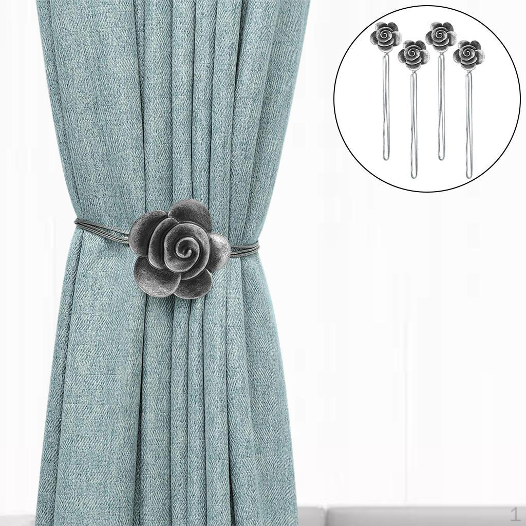 Подхваты для цветочных штор, крючки, держатели, пряжки, держатели для галстуков, держатель для драпировки