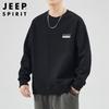 JEEP SPIRIT Men's Crew Neck Long Sleeve Sweatshirt