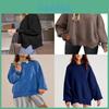 Navy Style Knit Sweater With Batwing Sleeves For Women In Summer 2024