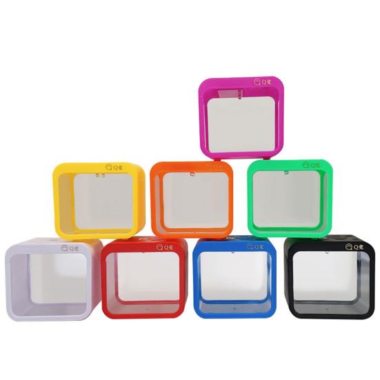 Энергосберегающий аквариум, стильный многоразовый раскладушка, окно для кормления, террариум для домашнего использования