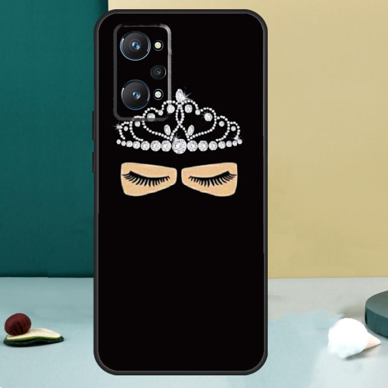 Мусульманская Исламская Девушка Глаза Хиджаб Для Realme 11 10 12 13 14 Pro Plus GT 7 6 5 Pro GT 6T C67 C61 C53 C51 C21Y C25S C75 C55 Чехол
