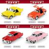 Childrens Alloy Vintage Classic Car Model With Retractable Function For Playroom Decor