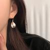 Серьги-крючки в форме капли воды с матовой отделкой, в этническом стиле, в виде литературного круга, простые и универсальные