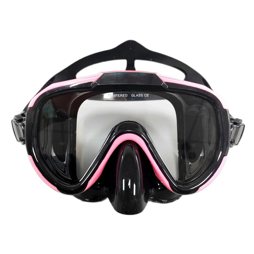 Маска для подводного плавания с маской и трубкой, стеклянная, высокого качества, маска для подводного плавания с аквалангом