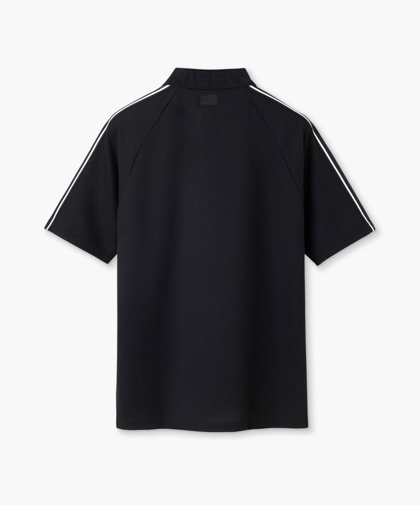 Beulipinggolpeu Men'S Line Polo Shirt_Black