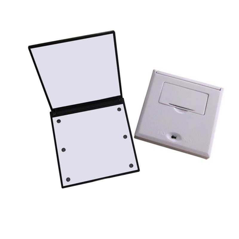 Складное светодиодное карманное зеркало