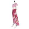 Halloween Cosplay Long Dress Game Role Play Alice Tifa Costume 2025