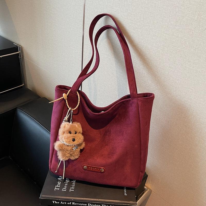 Вместительная сумка-ведро модный тренд повседневная текстурная сумка через плечо осень новая персонализированная женская сумка-тоут