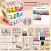 Набор из 221 цвета бусин для глажки (DIY Iron Fusion Bead Set): Набор для изготовления игрушек своими руками