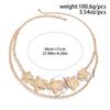 Luxury Sexy Gold Color Heart Star Belly Waist Chain for Women Punk Multi-layer Metal Chain Belt Body Jewelry Dress Accessories