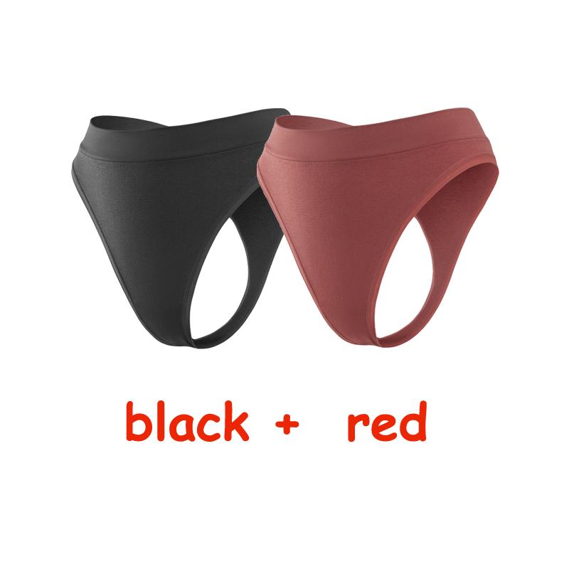 2Pcs/Lot Women Sexy 5 Color Panties Low-waist Comfort Underwear G String Thong Breathable Lingerie Temptation Intimates
