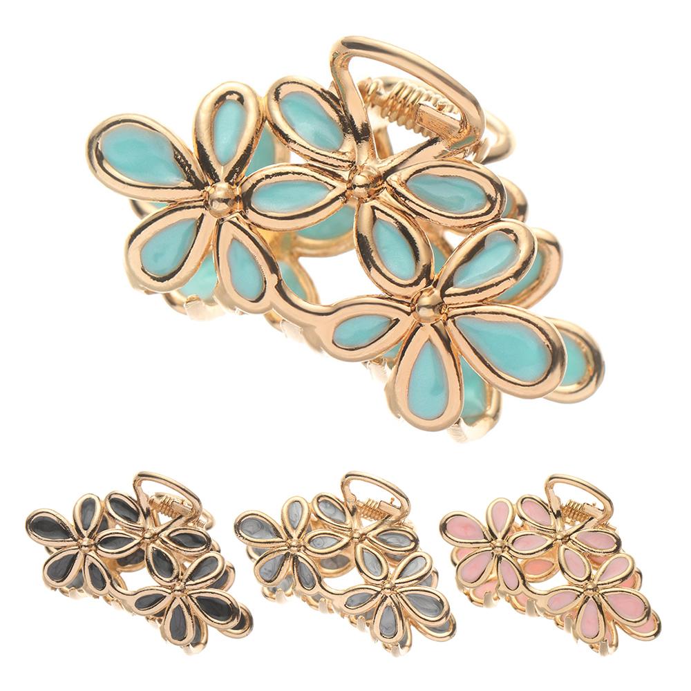 Women Girls Non Slip Metal Gorgeous Hair Clips Hair Claw Ornament Styling Tools Hair Accessories