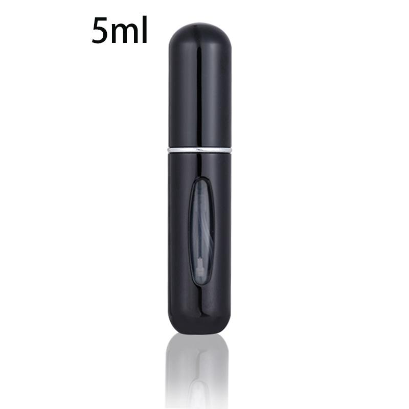 Refillable Mini Perfume Bottle Portable Cosmetic Bottle Spray Bottle Atomizer Spray Container Travel Refillable Bottles 5ml KTY