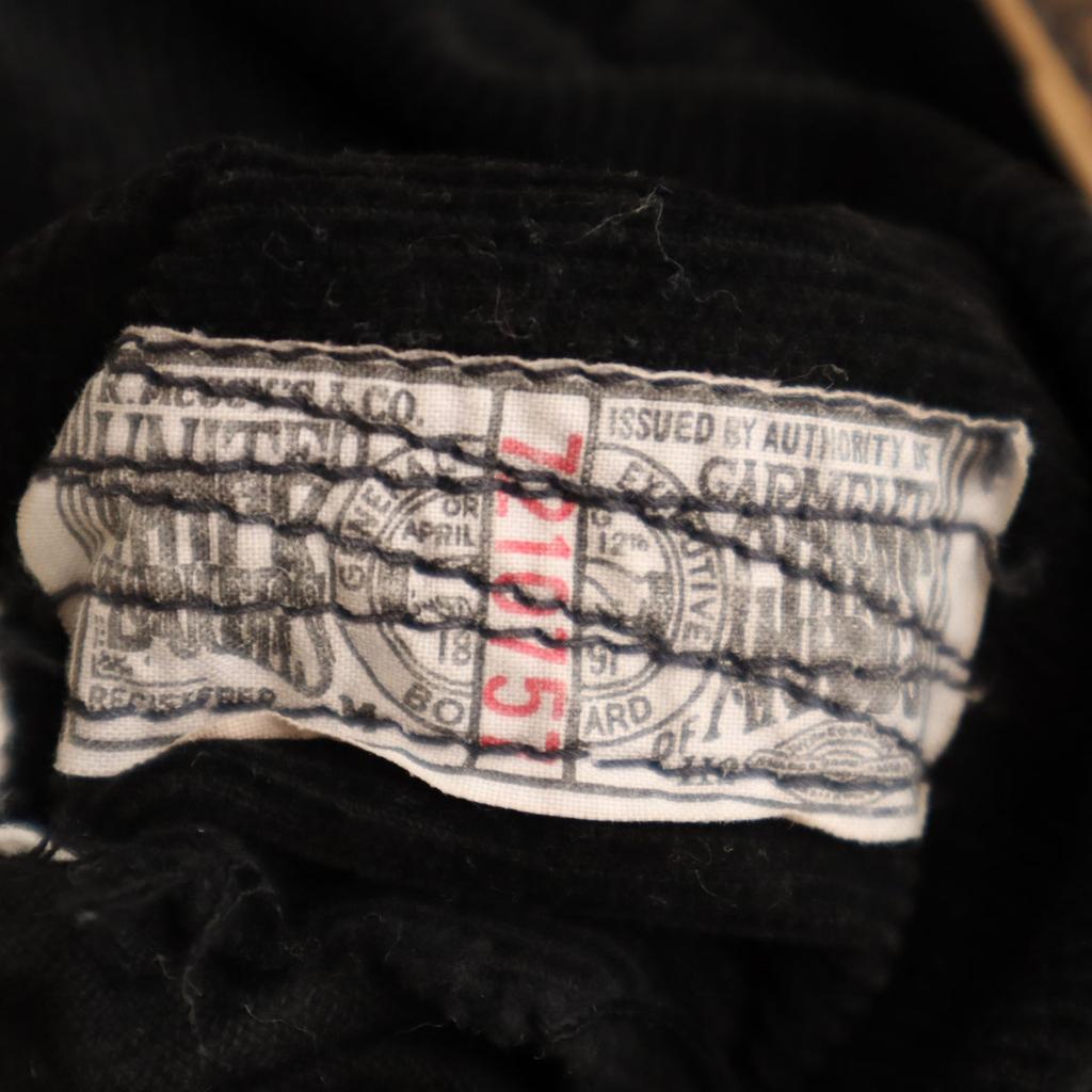 Брюки вельветовые REAL McCOY 600R-415Z W31 черные Мужские Б/У