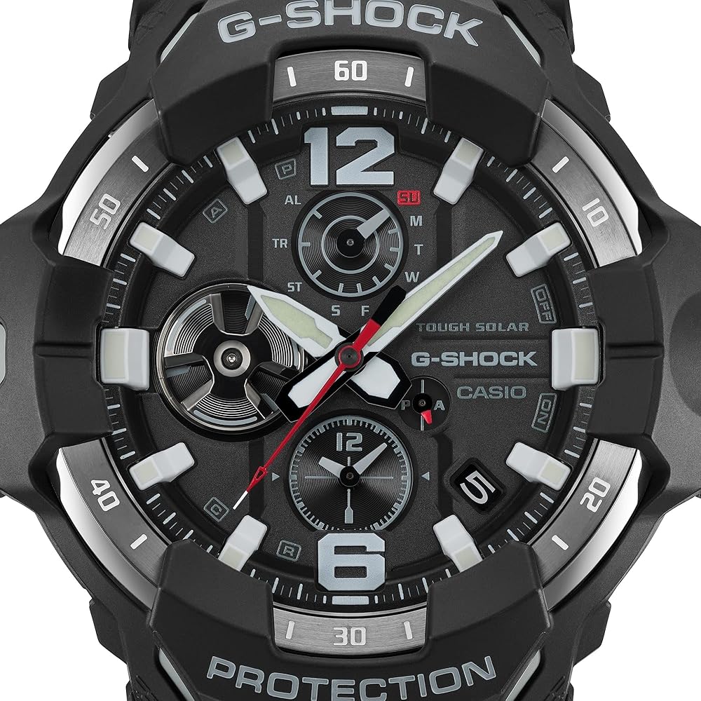 Casio G-Shock Gravitymaster Solar Analog Watch Black GR-B300-1A Men's Smartphone Link